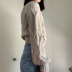 aritzia callisto cardigan
